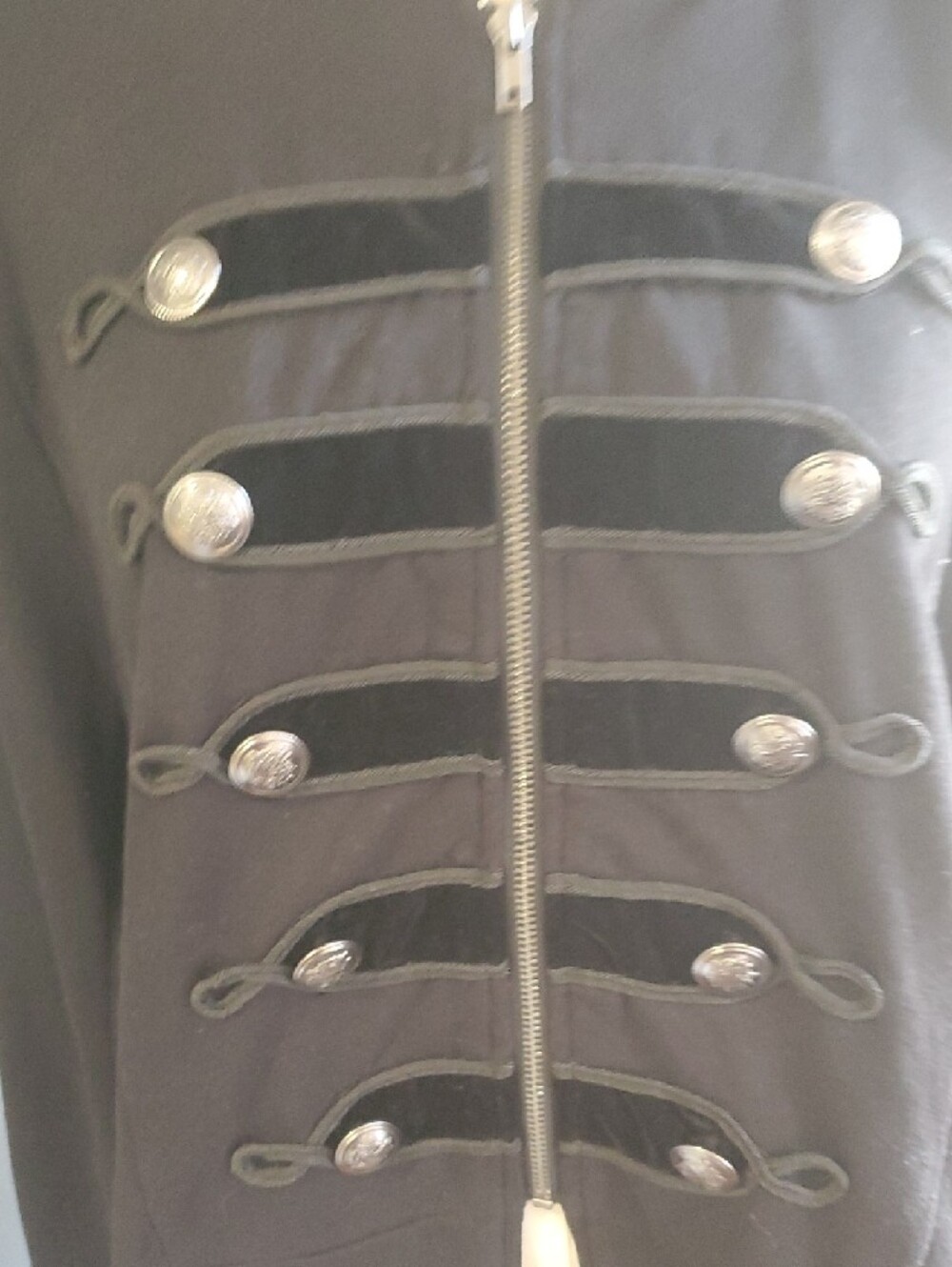 torrid Black Military Jacket Size 2 - Picture 7 of 17